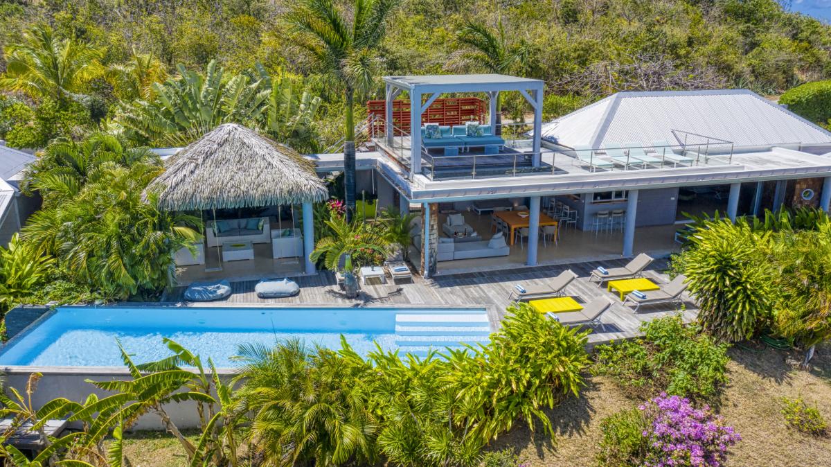 Location villa Saint Martin Terres Basses - Villa 4 chambres 8 personnes - 350m de la plage de Baie aux Prunes - Piscine - Roof Top (49)